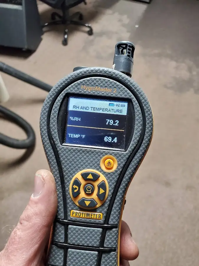 Moisture meter humidity assessment for Fire & Smoke Damage Restoration in Joliet